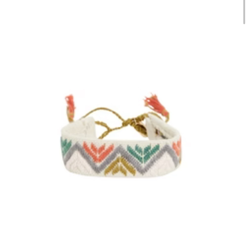 NWT Chloe Brass Bracelet - Multicoloured